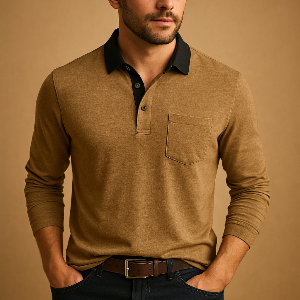 Men’s casual cotton shirt with button-down front and chest pocket, available in multiple colors for a relaxed, everyday look.
