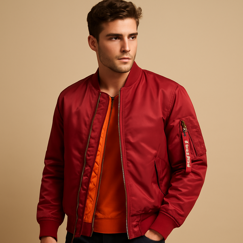 Men’s casual lightweight outdoor jacket with breathable and weather-resistant design, perfect for city wear and outdoor adventures.