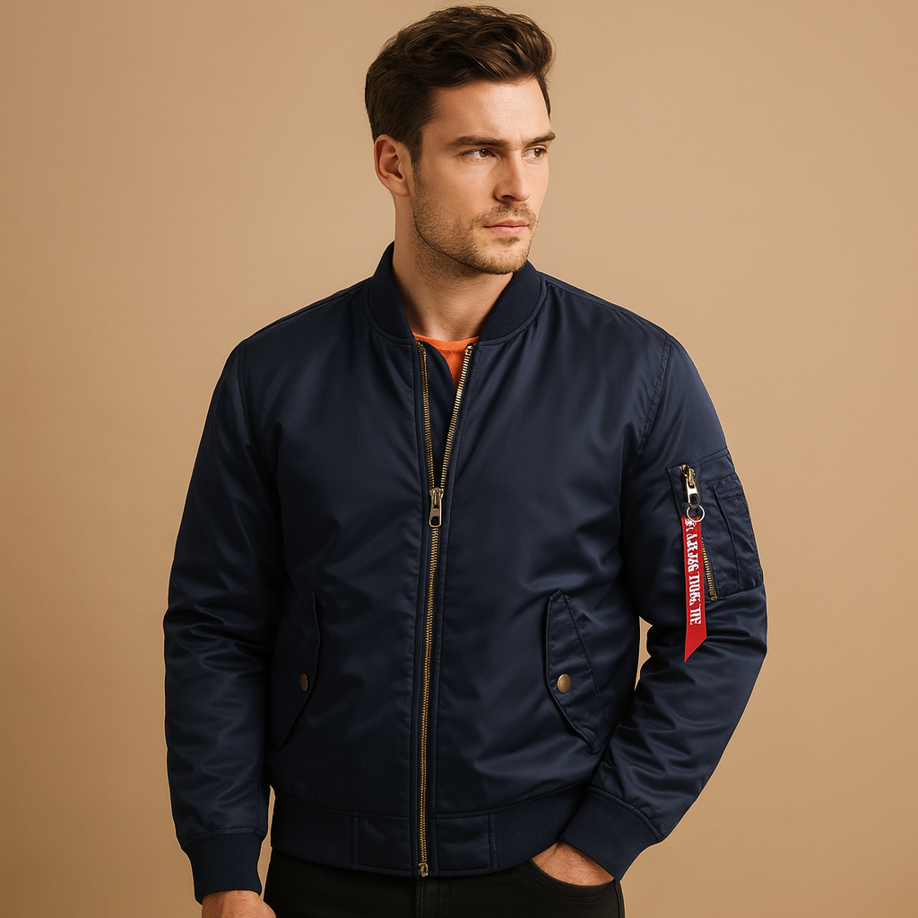 Men’s casual lightweight outdoor jacket with breathable and weather-resistant design, perfect for city wear and outdoor adventures.