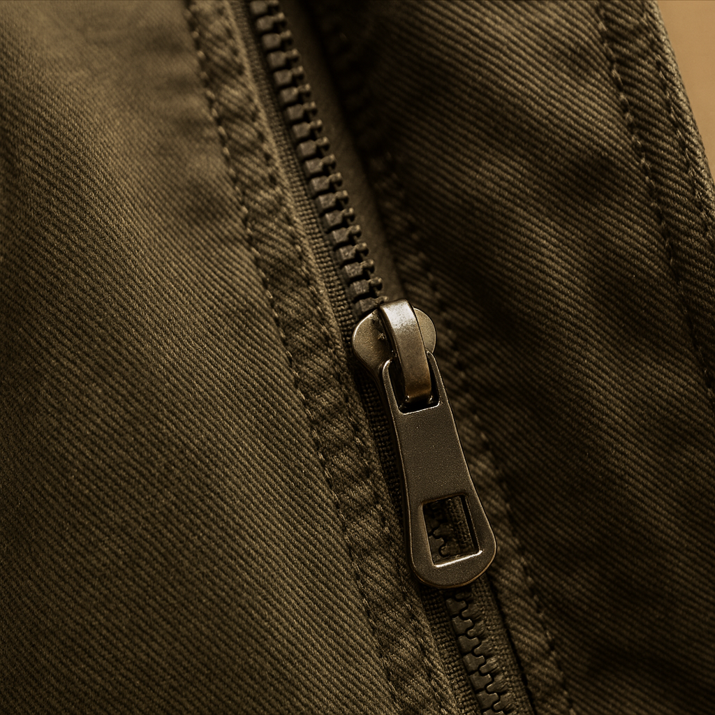 Men’s classic biker jacket with long sleeves and sleek modern design, perfect for casual wear or evening outings.