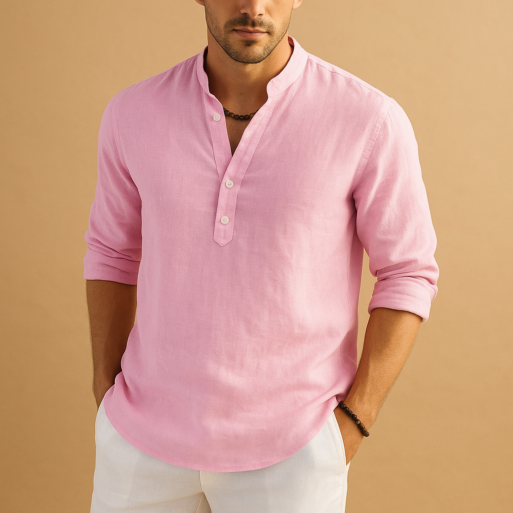 Classic white shirt for men with breathable fabric and timeless design, perfect for formal meetings and casual outfits.
