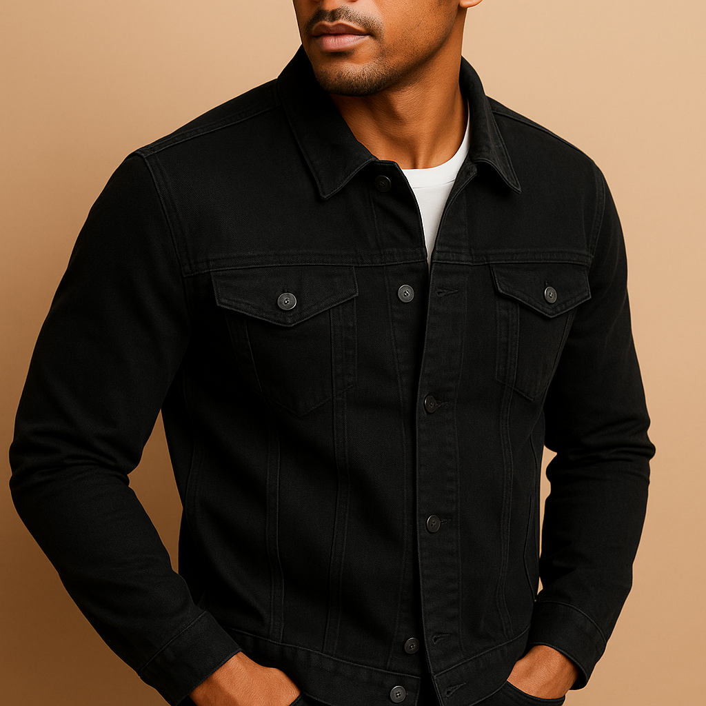 Men’s tailored classic long sleeve shirt made from breathable cotton, featuring a button-down design, perfect for formal or casual occasions.