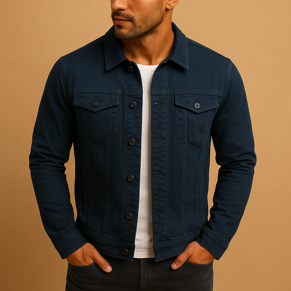 Men’s tailored classic long sleeve shirt made from breathable cotton, featuring a button-down design, perfect for formal or casual occasions.