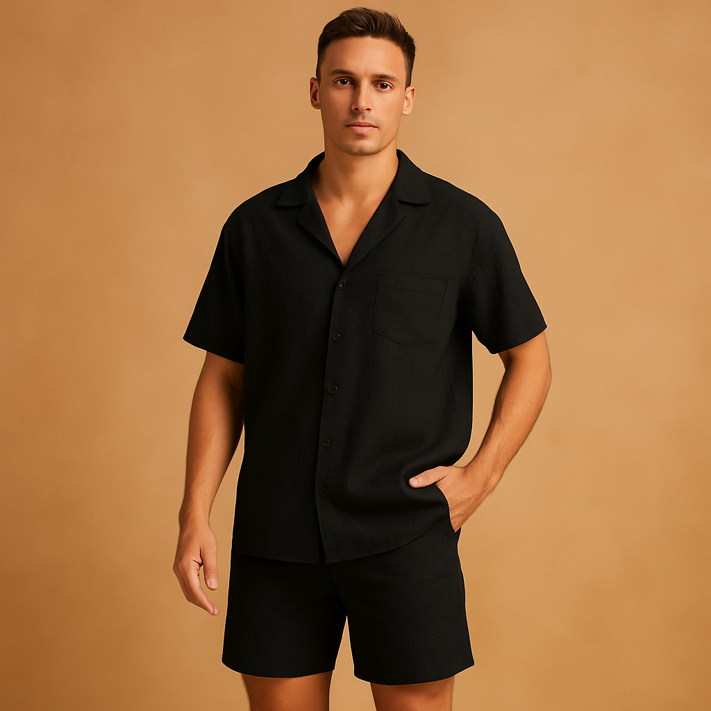 V-neck summer set for men | Noah
