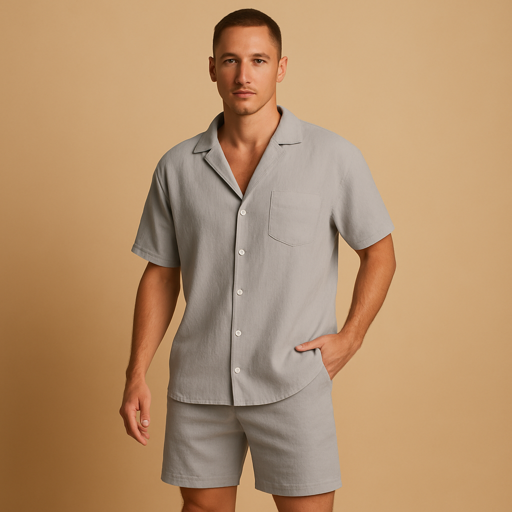 V-neck summer set for men | Noah