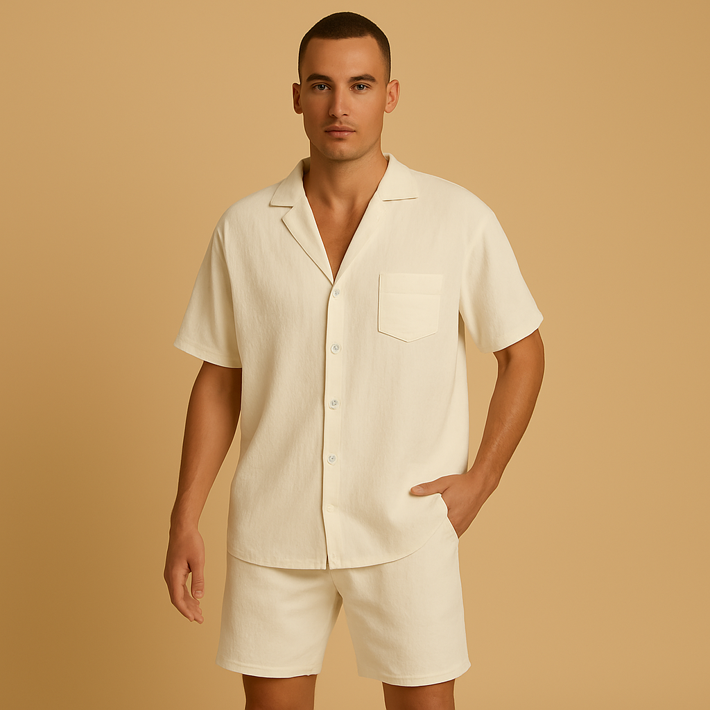 V-neck summer set for men | Noah
