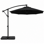 10ft Cantilever Patio Umbrella with 360° Rotation and Tilt Adjustment
