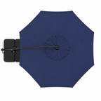 10ft Cantilever Patio Umbrella with 360° Rotation and Tilt Adjustment