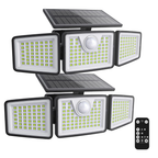 2500LM Solar Floodlight Outdoor with Motion Sensor and Remote