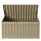 295L Deck Storage Box Resin Build with Hydraulic Flip Lid System