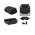 Folding Reclining Chair with Removable Cushion, Footrest and Tray