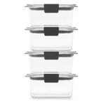 Airtight Food Containers with Lids for Meal Prep and Storage