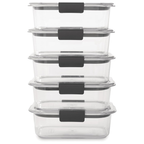 Airtight Food Containers with Lids for Meal Prep and Storage