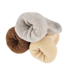 5 Pair Set Women’s Wool Blend Mid Calf Socks for Winter Wear