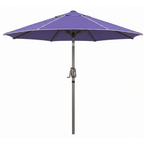 7.5 ft Patio Market Umbrella with Tilt Crank and 8-Rib Frame