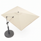 9x12 ft Rectangular Cantilever Patio Umbrella with 360° Rotation