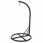 Outdoor Hammock Chair Stand Steel Frame 400 lb Load Capacity