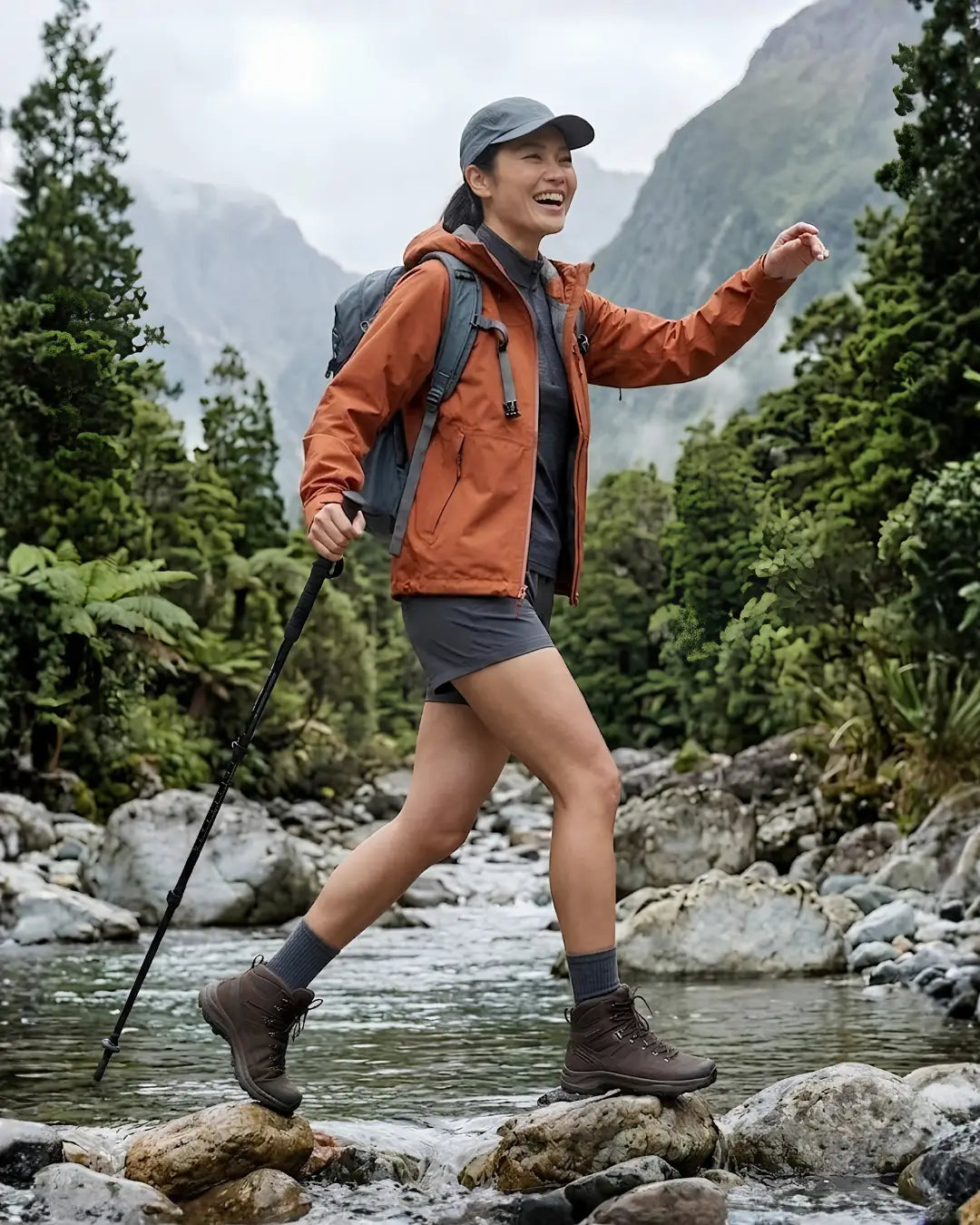 Outdoor adventure with Coral Styles gear