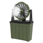 Portable Rechargeable Misting Fan with 9L Water Tank and 3 Speeds