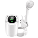 Portable Rechargeable Camping Shower Pump with 6000mAh Battery