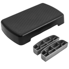 Adjustable Aerobic Step Platform with 2 Risers for Home Workouts