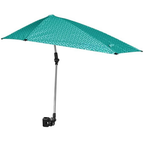 Adjustable Clamp-On Umbrella with 360° Swivel for Outdoor Seating