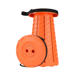 Adjustable Folding Telescoping Stool for Camping Hiking and Travel
