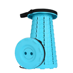Adjustable Folding Telescoping Stool for Camping Hiking and Travel