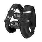 Adjustable Neoprene Weighted Vest with Reflective Stripes and Dual Straps