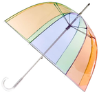 Adult Bubble Umbrella with Clear Dome Canopy for Outdoor Rain Use