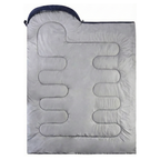 Camping Sleeping Bag with Water-Resistant Shell for Cold-Season Use