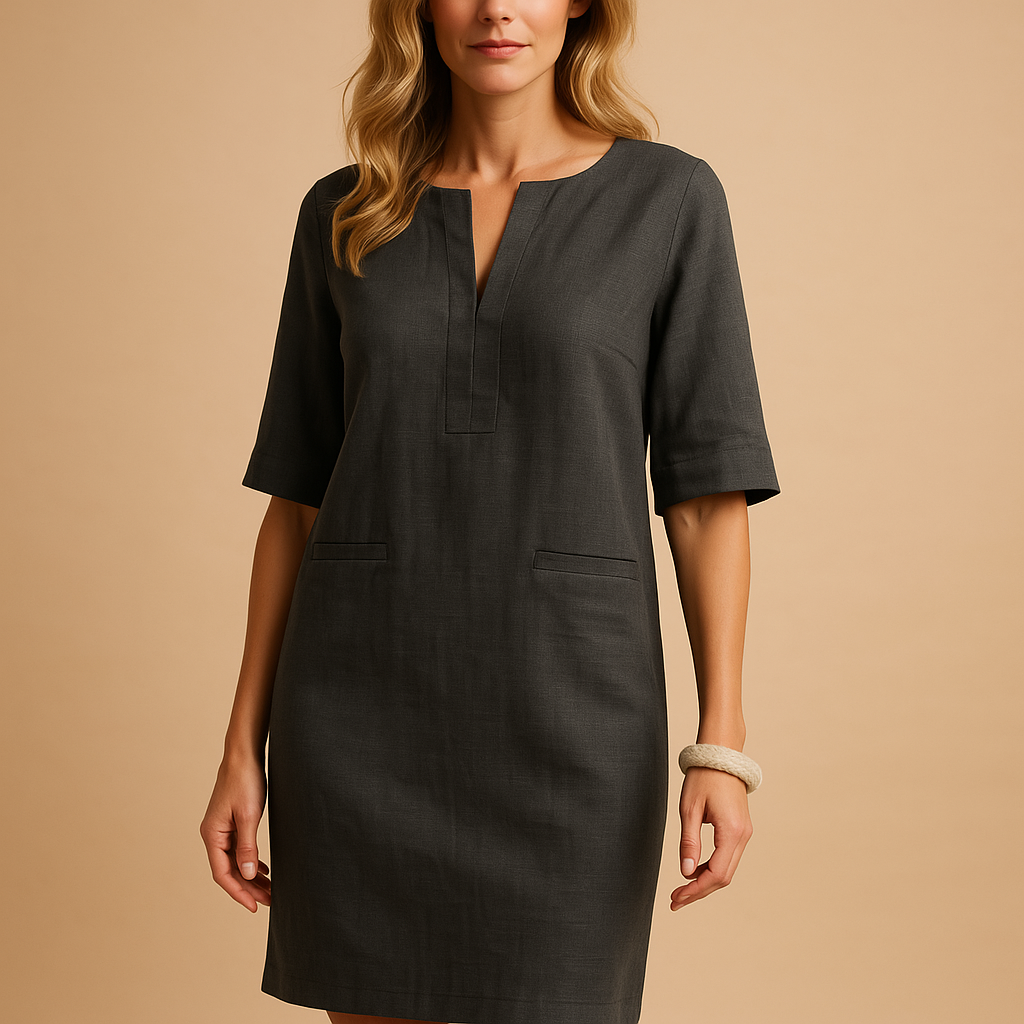 Casual chic dress for women with a flattering, airy fit and elegant design, perfect for daily wear or stylish outings.