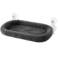 Cat Hammock Window Perch with Removable Cushion Bed and Metal Frame