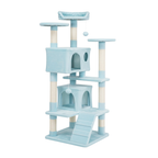 Cat Tree Tower with Scratching Posts, Perch, and Cozy Condos