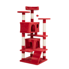 Cat Tree Tower with Scratching Posts, Perch, and Cozy Condos