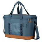 Collapsible Insulated Cooler Bag, Leak-Resistant Folding Cooler Tote