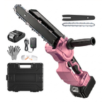 Cordless Battery Mini Chainsaw Chain Speed 32 ft/s Cutting System