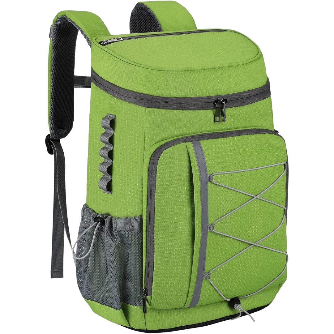 Leak-Resistant Insulated Cooler Backpack For Family Outdoor Travels