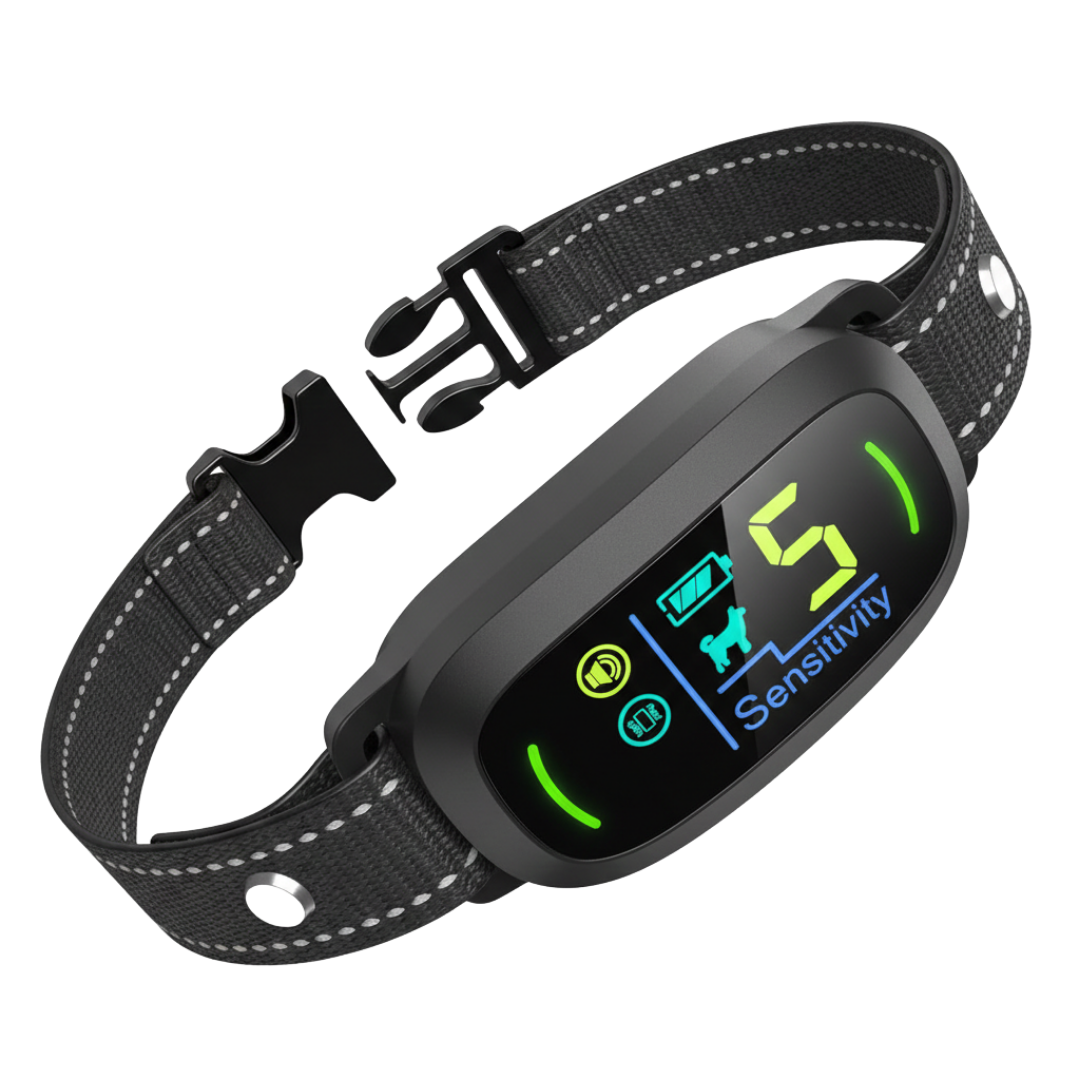 Dog Bark Collar Rechargeable with Beep Vibration 5 Sensitivity