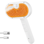 Dog & Cat Steam Grooming Brush with Mist Spray and Self-Cleaning