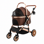 Dog Stroller with Detachable Carrier Car Seat Combo Up to 50 lb