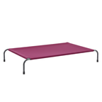 Elevated Dog Cot Bed with Mesh Surface and Skid-Resistant Feet