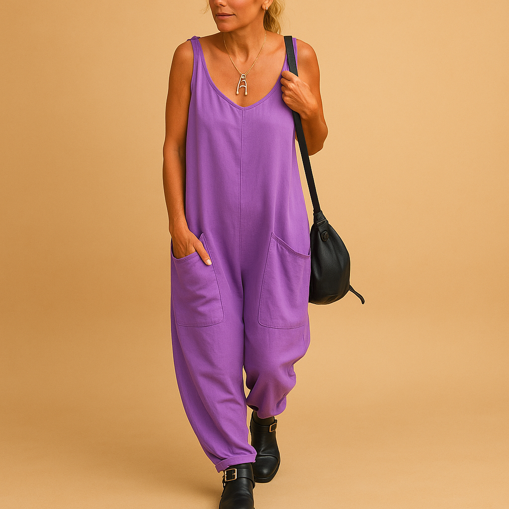 Lightweight women’s flowy summer dress with a loose fit and wide silhouette, perfect for casual brunches, park days, and sunny outings.