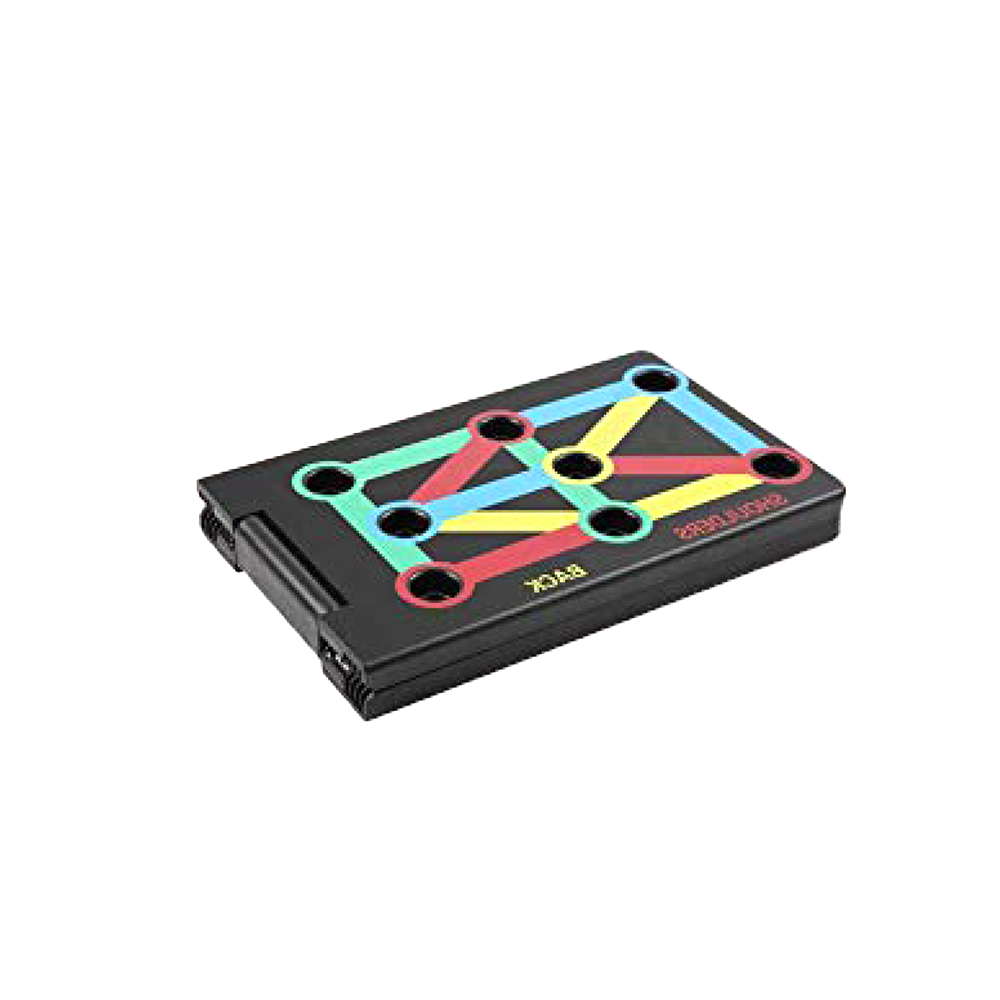 Foldable 12-in-1 Push-Up Board with Detachable Handles