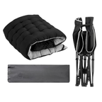 Foldable Camping Cot with 28 inches Wide Mattress and 600 lbs Capacity