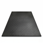 Large 10mm TPE/NPE Gym Floor Mat Anti-Slip Foam for Workouts