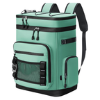 Large Water-Resistant Insulated Cooler Backpack 30L for Outdoors