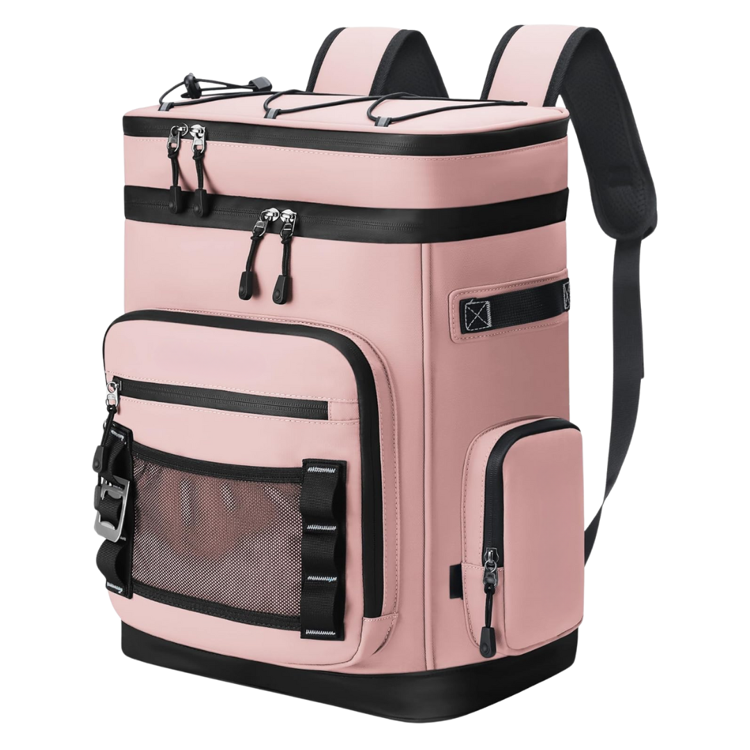 Large Water-Resistant Insulated Cooler Backpack 30L for Outdoors