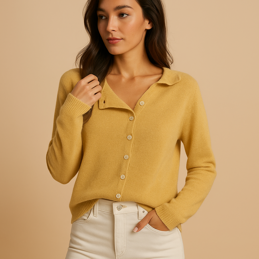 Women’s lightweight round neck sweater in breathable knit fabric with long sleeves, available in classic versatile colors for all-day comfort.