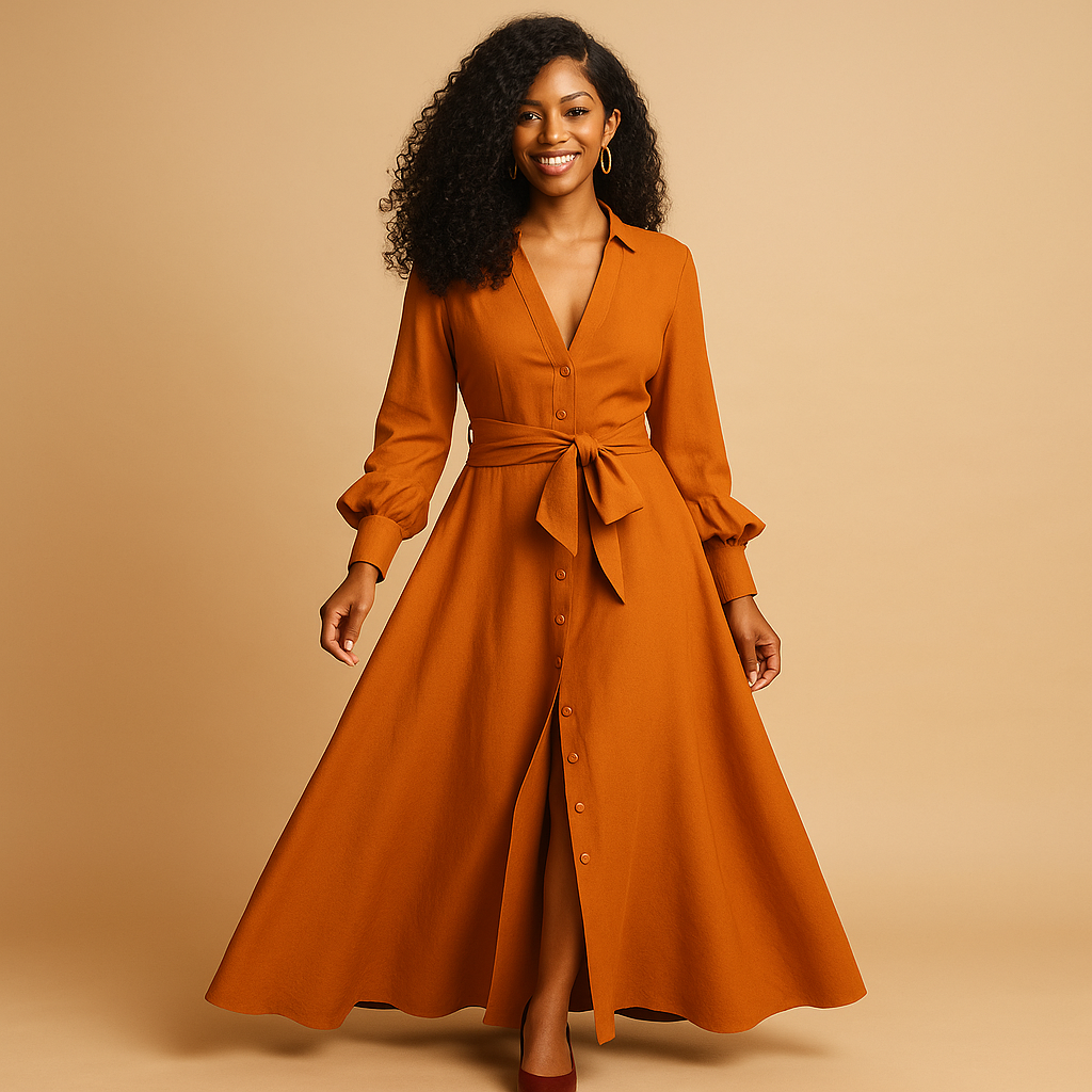 Long summer dress for women with a flattering maxi fit and breathable fabric, perfect for vacations, parties, and casual summer days.